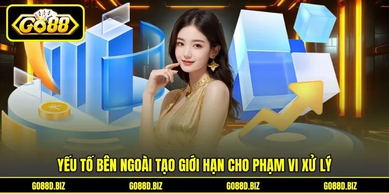 Yếu tố bên ngoài tạo giới hạn cho phạm vi xử lý Yếu tố bên ngoài tạo giới hạn cho phạm vi xử lý